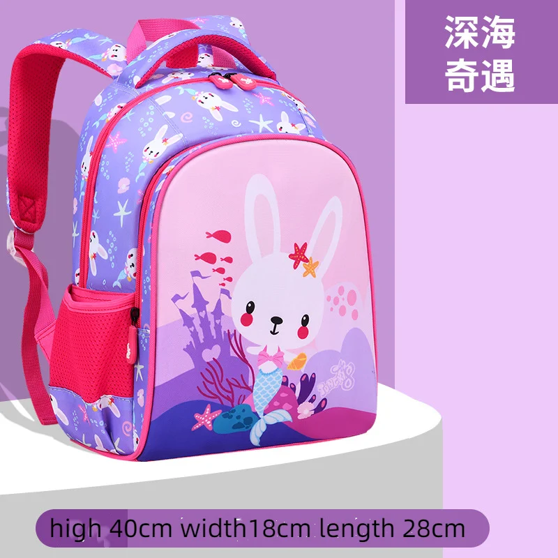 Waterproof Children School Bags Girls Boys Cartoon Primary School Backpack Orthopedic Backpack Schoolbag Kids Book Bag 1-3 Grade