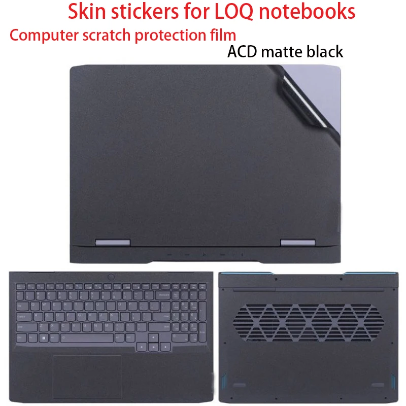 For LOQ 15IRX10/15AHP10 body film 15IRX9/15ARP9/15AHP9 notebook skin sticker 15APH8/15RH8 computer vinyl protective film 16APH8