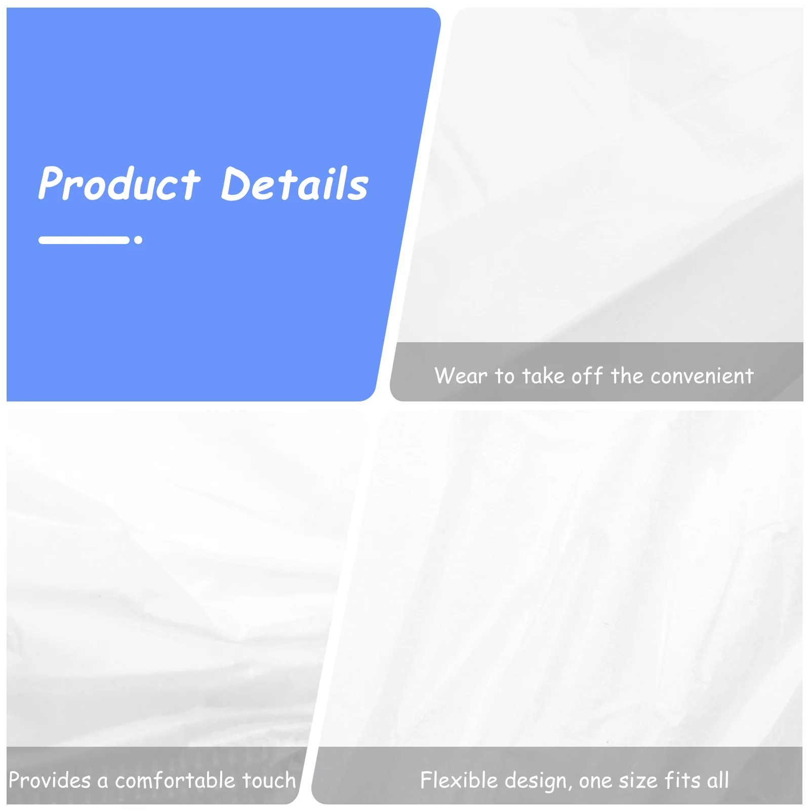

10 Pcs Waterproof Sleeve Lightweight Covers Arm Protector Sleeves Elastic for Arms Pe Film Oversleeves