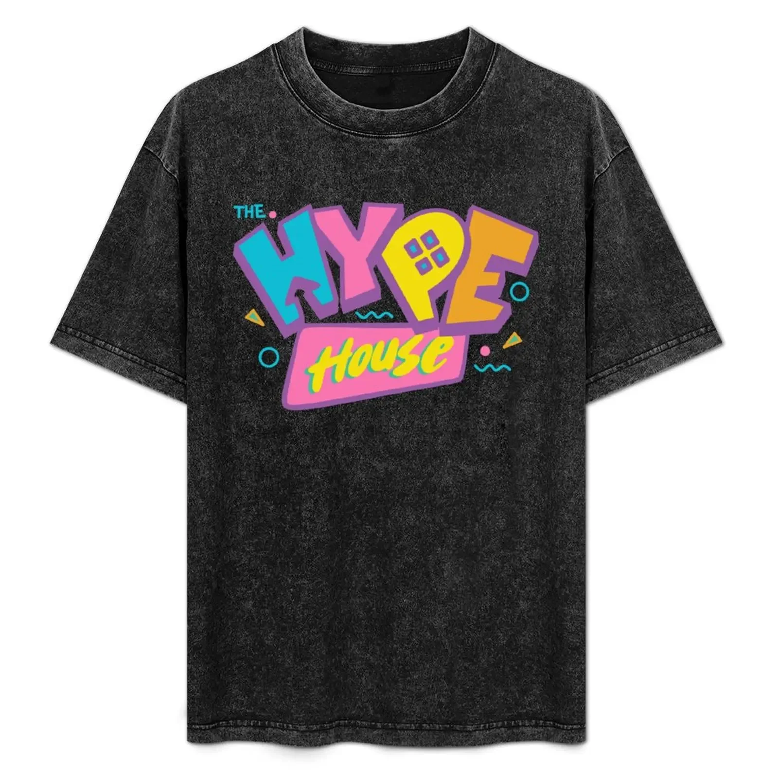 Camiseta The Hype House, camisetas de algodón con cobertura de gran tamaño para hombre, ropa para hombre