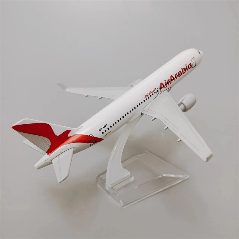 

Aeroplane Toy 16cm Air Arabia Airlines Airbus 320 A320 Airways Alloy Metal Airplane Model Diecast Air Plane Model & Wheels