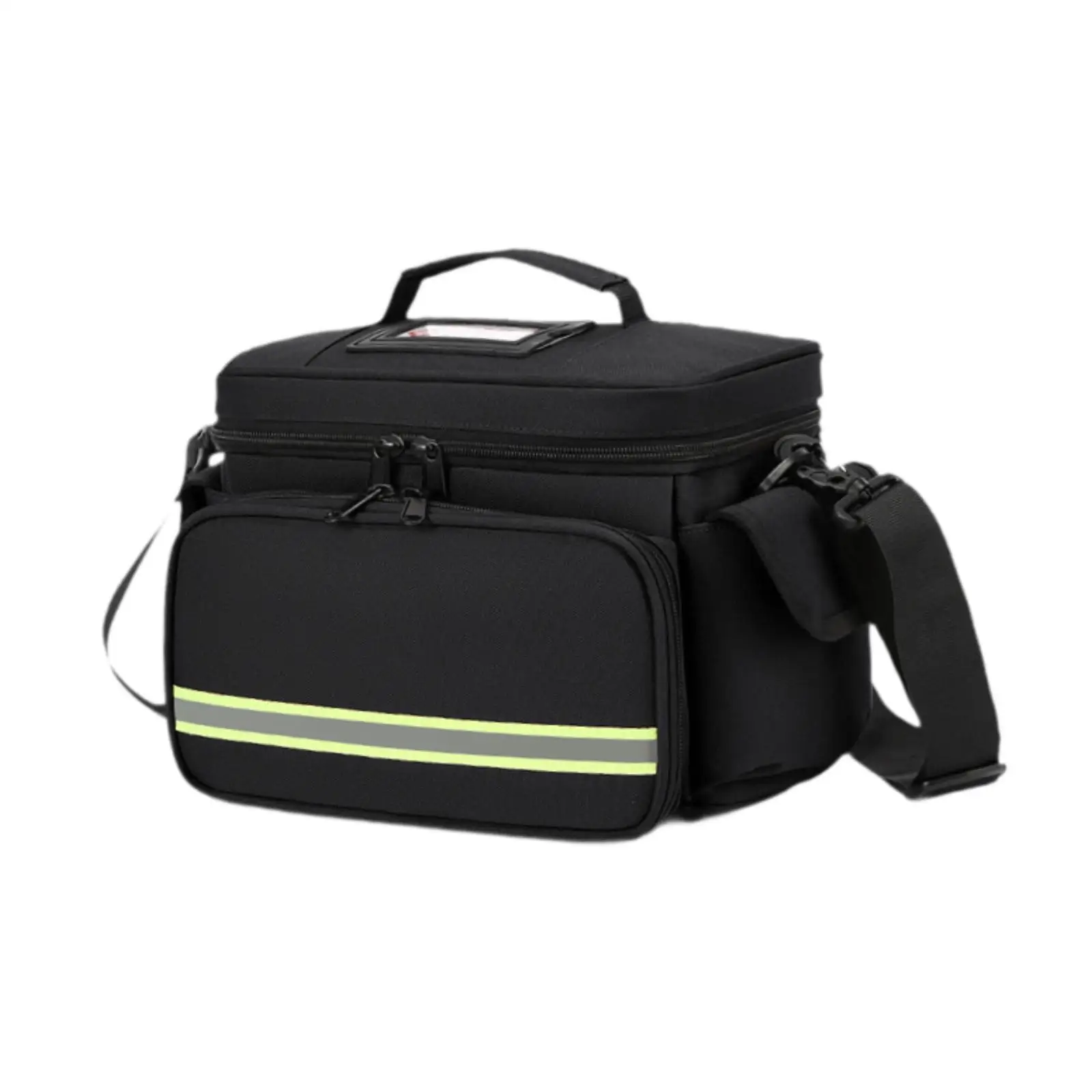 

First Aid Storage Box Emergency Supplies With Spacious Compartments And Portable Aid Bag For Travel Empty First Bag