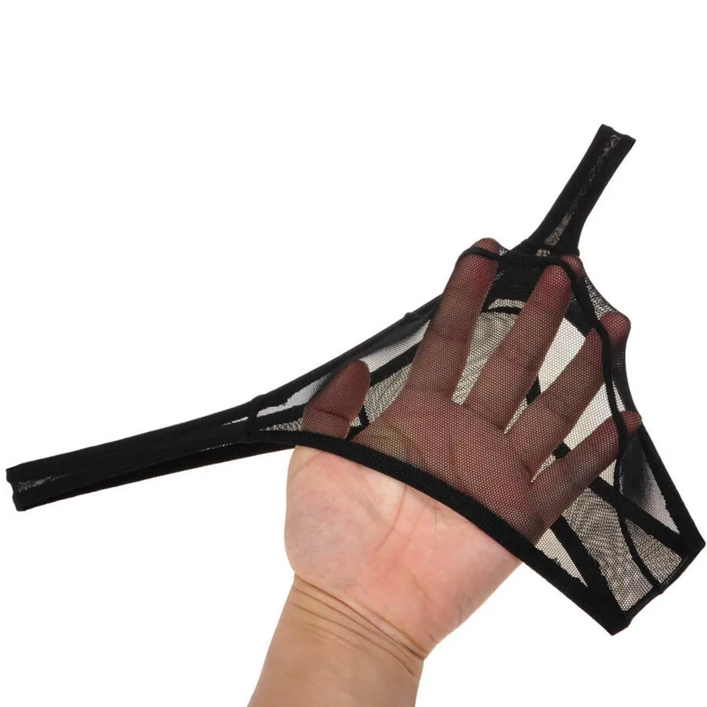 Ультратонкие трусы, нижнее белье, дышащие стринги, нижнее белье M-2XL, мужские прозрачные сетчатые трусы с Т-образной спинкой, новинка, практичный комфорт