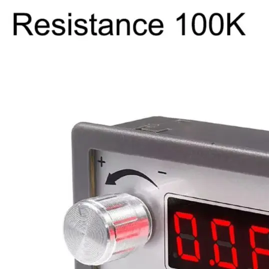 For 5K 10K 20K 100K Ohm Digital Display Potentiometer Variable Resistor DC 6-30V Adjusts The Potentiometer Resistance Output