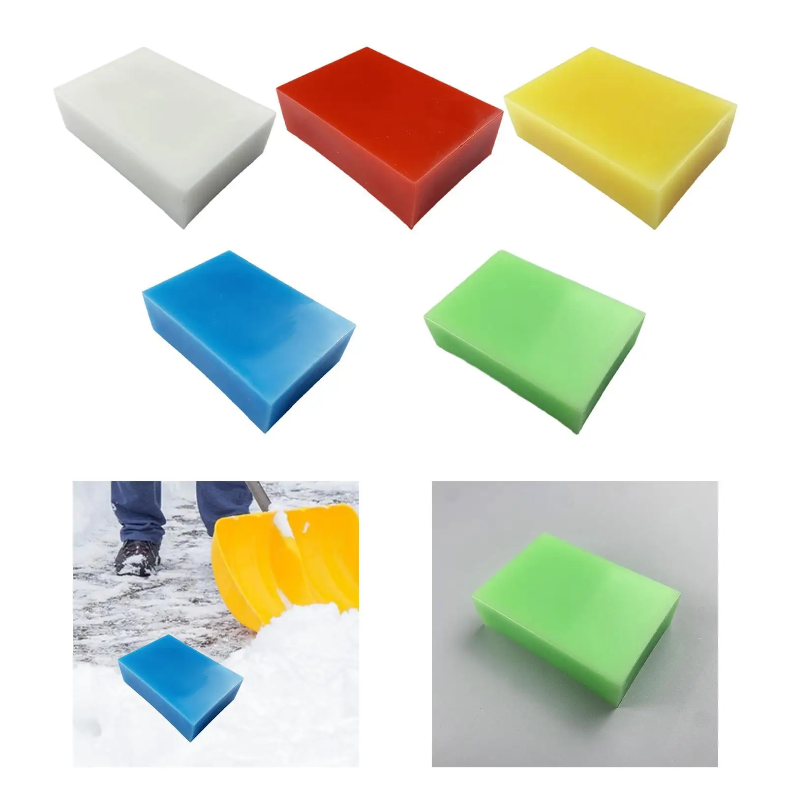 

Snow Shoveling Wax Accessories Ski Wax for Lawn Snowboarding Double Board