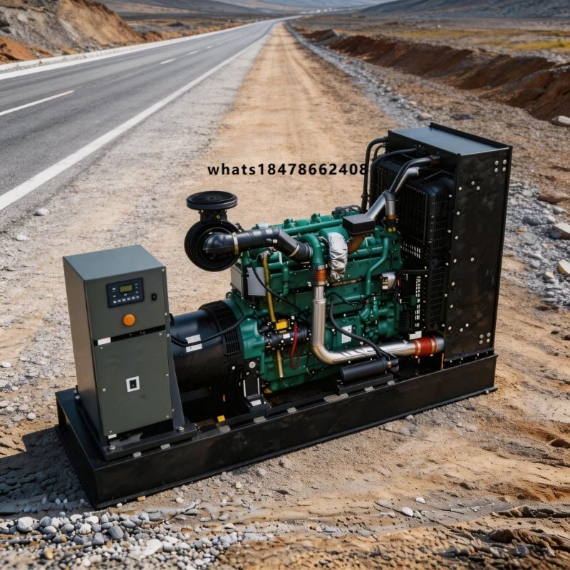 Factory Sale 415KVA Silent Type Electric  Generator 332KW 50Hz for Engine 80% Efficiency Container Type 1500RPM Auto