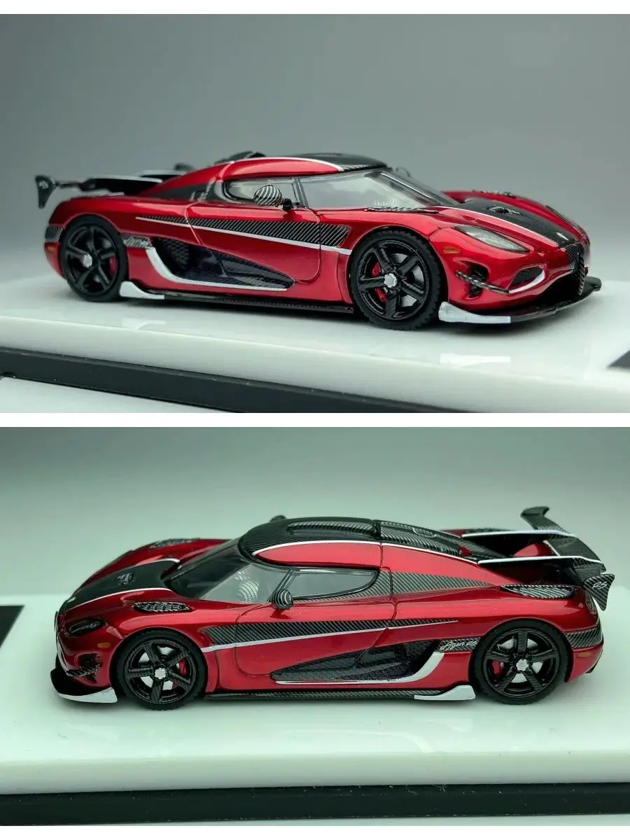 

TPC 1:64 Agera RS Red Super Car Diecast Model Car Alloy