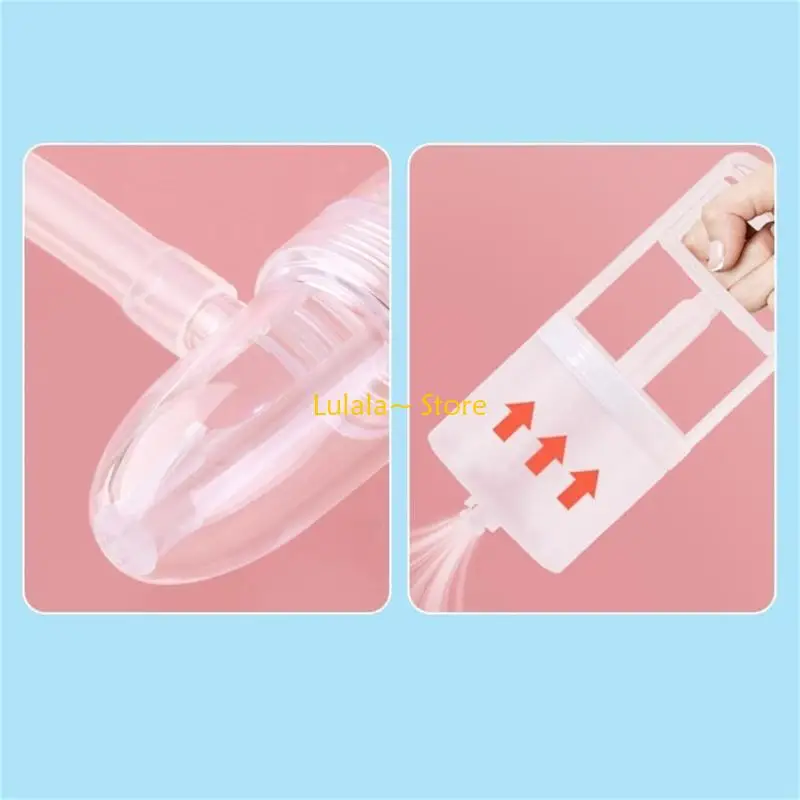Y4QA Newborns Baby Booger Removers Manual Tool for Baby Nose Congestion Relief