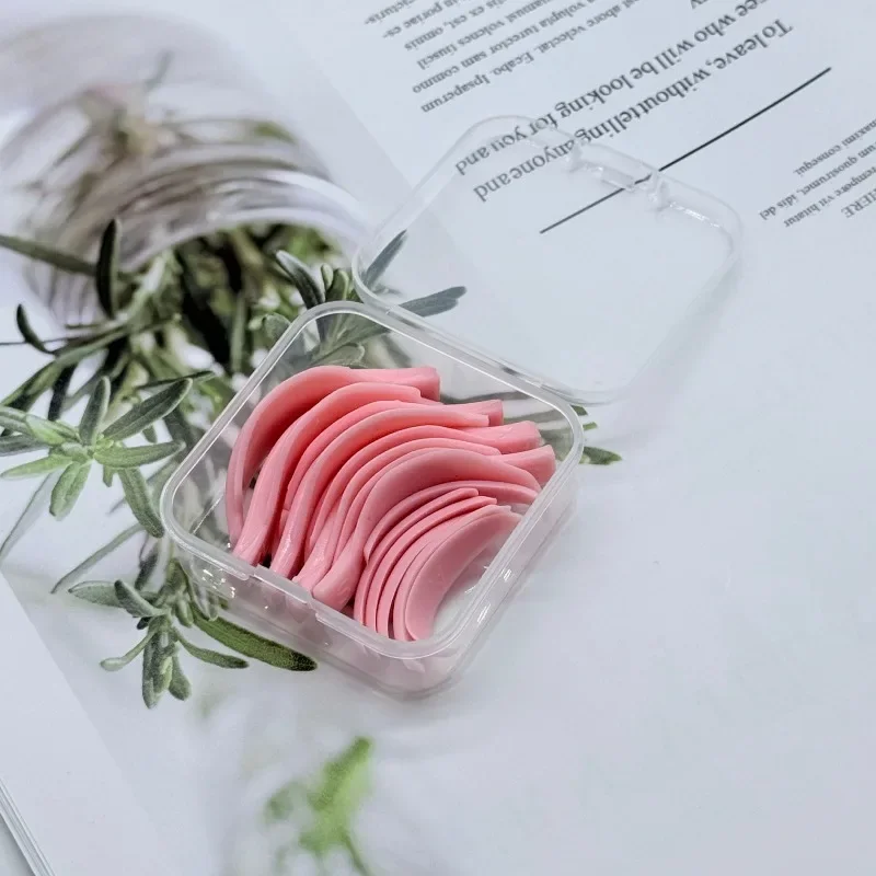 5/7/14Pairs Reusable Lash Lift Shield Pad Eeyelash Curling Iron Silicone Eyelashe Curler Accessories Applicator Makeup Tool