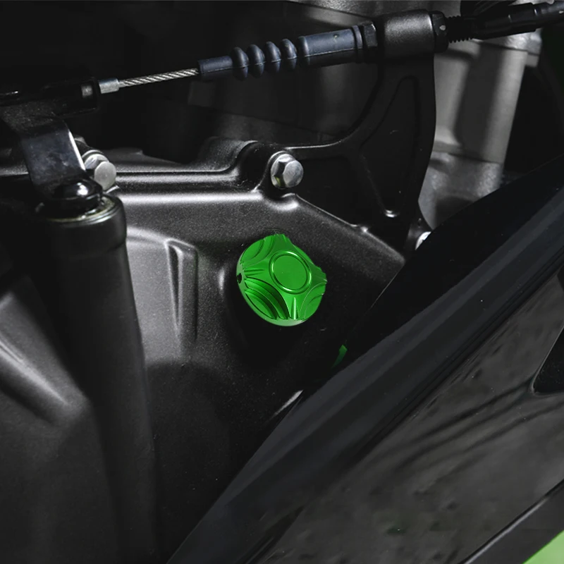 2024 غطاء زيت المحرك ل Z900 Z900RS 17-25 Z900SE 23-25 Z800 13-16 دراجة نارية غطاء زيت المحرك الترباس المسمار غطاء للحماية z900