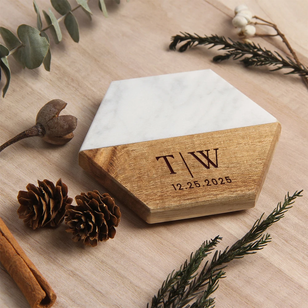 Personalized Marble Coaster Se - đánh giá và giá Marble Coaster Set