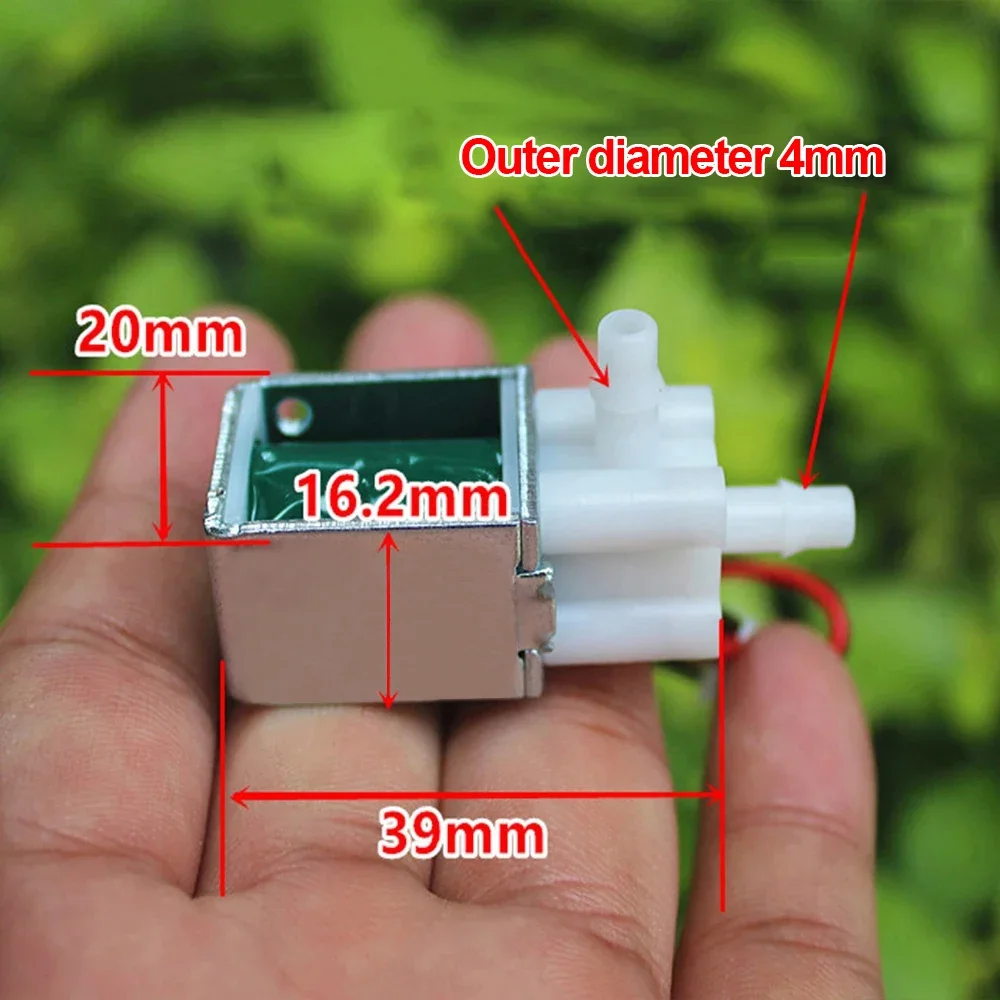 DC 12V Normally Closed Electric Control Solenoid Discouraged Air Water Valve N/C Mini Solenoid Water Valve for Garden Watering