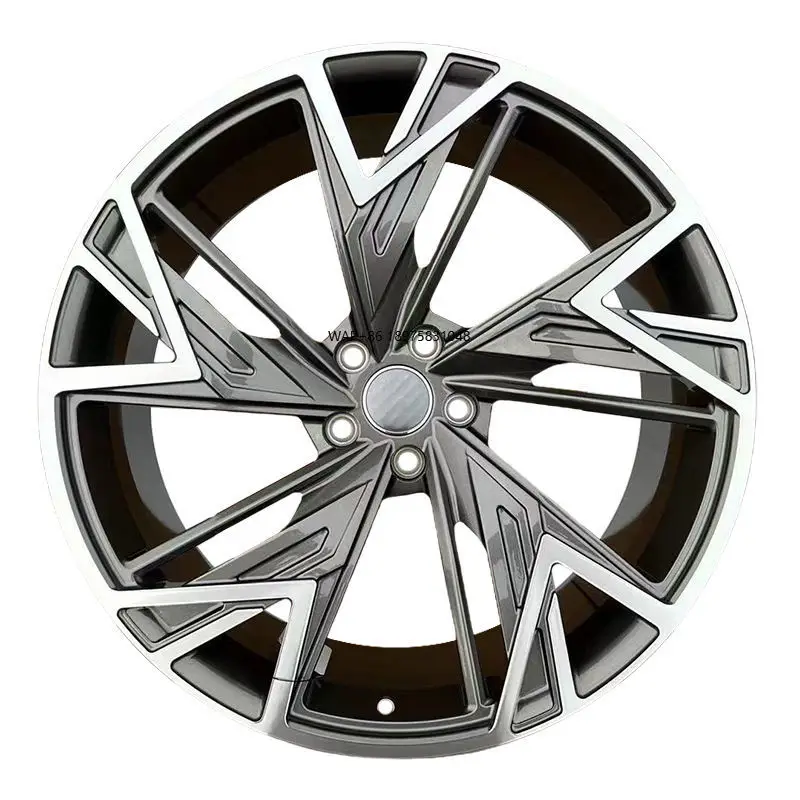 

Aluminium Alloy Forged Wheels Gloss Black Color in Stock 9.5JX20 5*112 for S8L S7 A6L A8L A7L