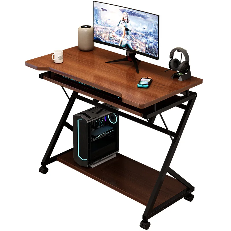 

-For Desk Bookshelf Integrated Table Household Computer Desk Desktop Rental House Simple Bedroom Student Writing Desk&