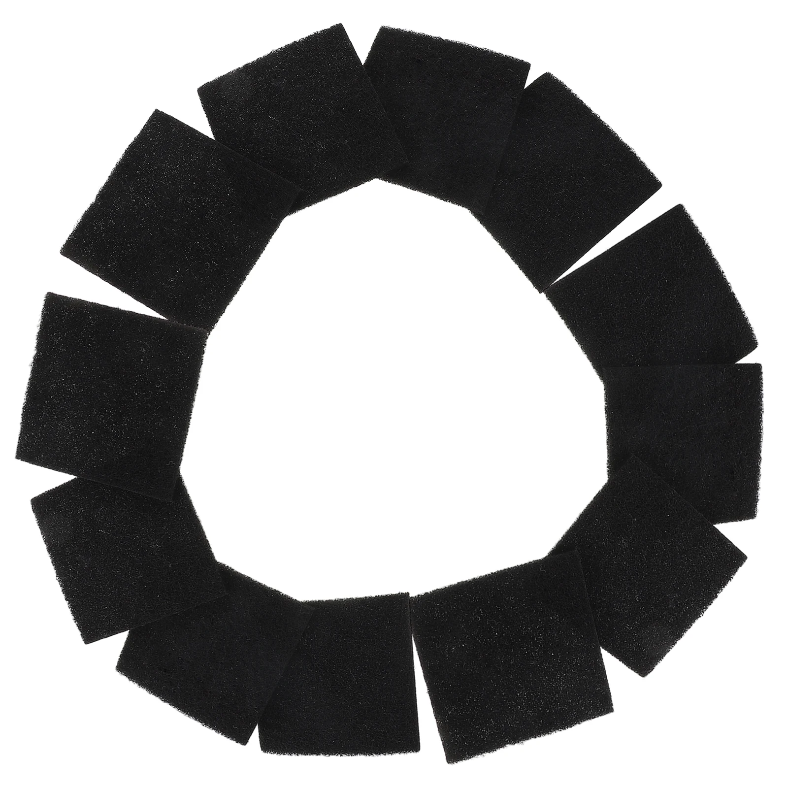 

12pcs Activated Carbon Filter Pad For Kitchen Bin Trash Can Deodorizer Countertop Bucket Compost Bin Filters Carbon Compost