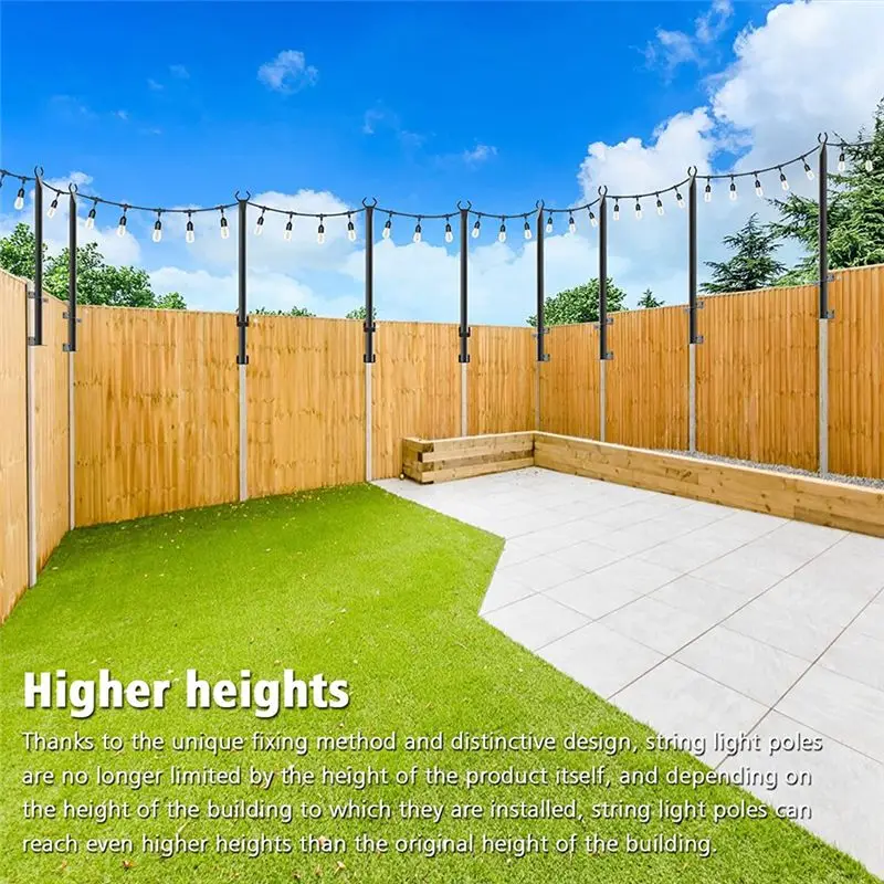 

يرishan 4 шт. солнечный свет светодиодный фонарь гирлянда водонепроницаемый садовый светильник подвесные уличные гирлянды для гирлянды солнечной лампы