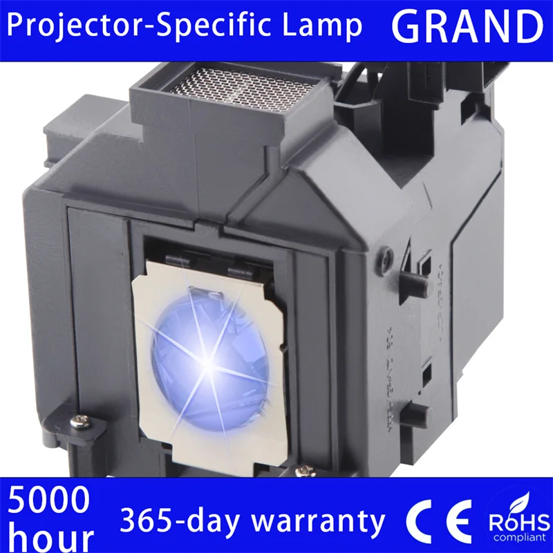 

Сменная лампа проектора Long Lifesp ELPLP69 для домашнего кинотеатра Epson PowerLite 5020ube 5030ub 5025ub Professional Projection