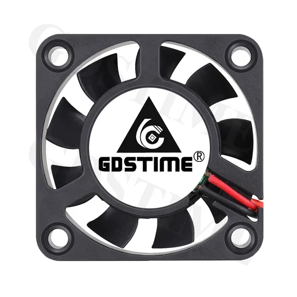 Gdstime 40mm Lüfter DC 5V 12V 24V 40MM*10MM Bürstenloser Lüfter 4CM Dual Ball Mini Lüfter 4010 Lüfter für 3D-Drucker Teile Kühlung – Detail 7