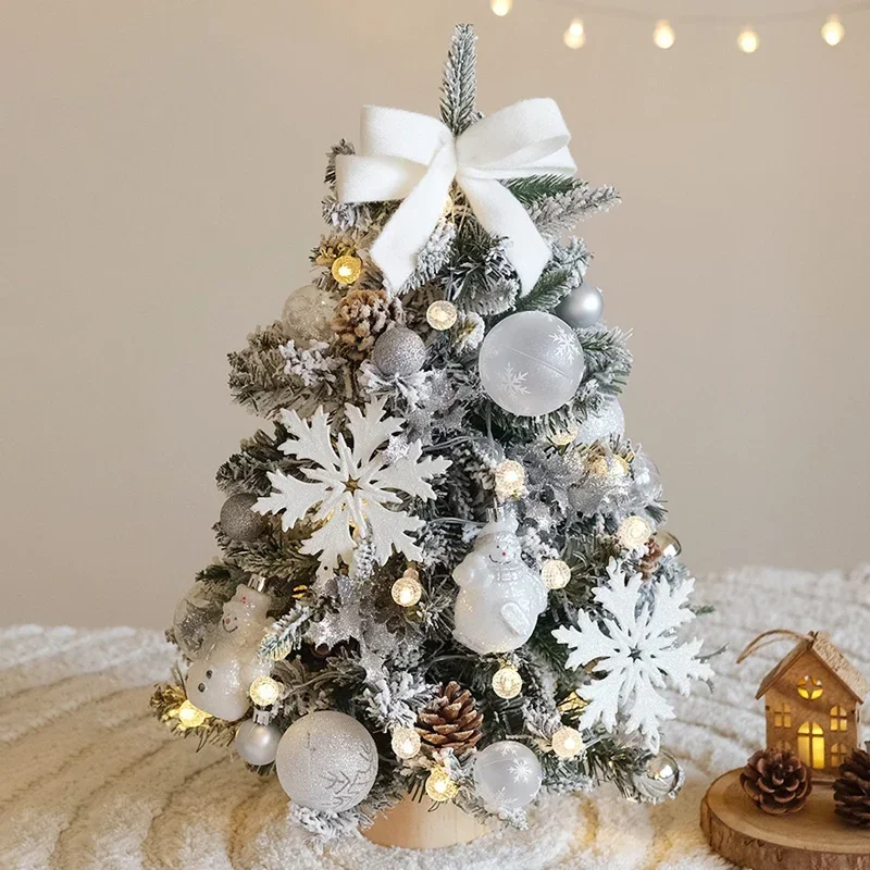 

Luxury Modern Restaurant Christmas Tree Desktop Display Small Ornaments Christmas Decoration Decoration Christmas Tree Set Meal