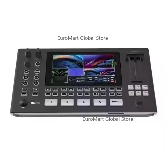 

R5 R5 Professional Live Streaming Switcher, 5.5-inch Screen, Dual 4K HDMI-compatible Input