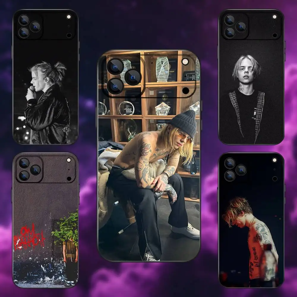 

P-Pharaoh-hs Rapper Phone Case For iPhone 17,16,15,14,13,12,Pro,Max,Plus,E,SE4,Air,Mini Black Soft Box
