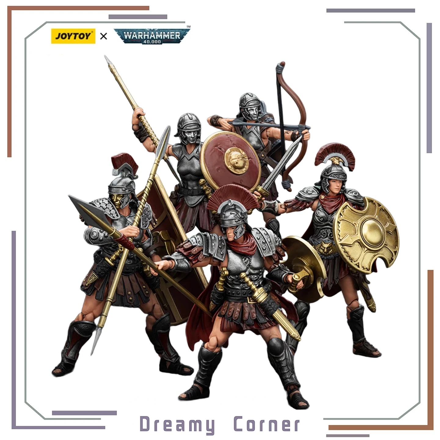 

【In Stock】 JOYTOY STRIFE Roman Republic Legionary 5PCS 1/18 Action Figures Models Toys