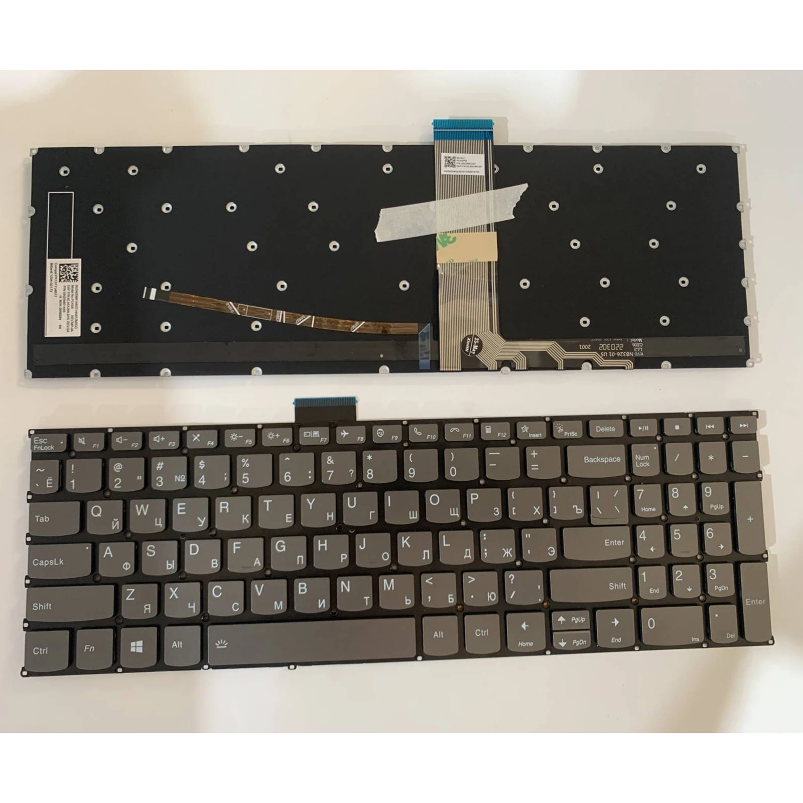 for Lenovo IdeaPad 5-15ALC05 15ITL05 15ARE05 5-15IIL05 AIR 15 2021 Laptop Keyboard RU Layout 6