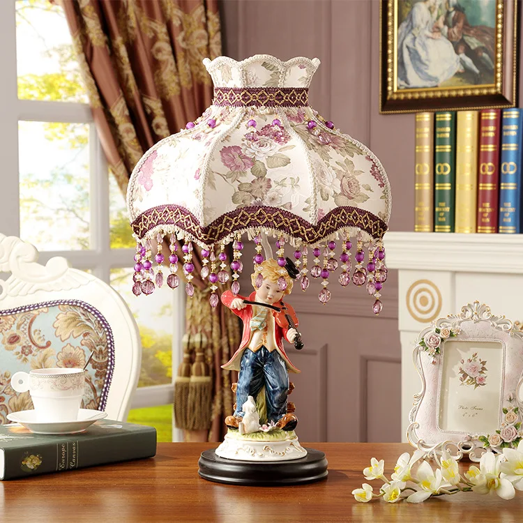 European porcelain puppet ornaments character TV cabinets children's room ornaments ceramic crafts creative prince living room