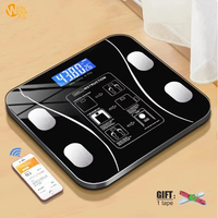 New Smart Body Fat Scale Bluetooth Bathroom Scale Body Fat Electronic Scale Balance Body Composition Analyzer