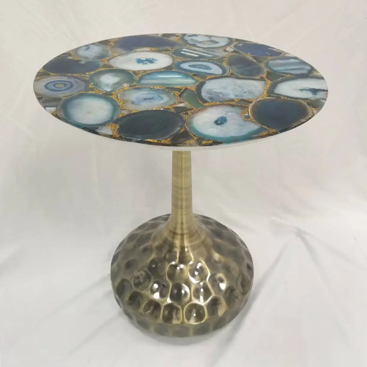 HYS retro simple light luxury post-modern light luxury imported natural agate designer creative coffee table