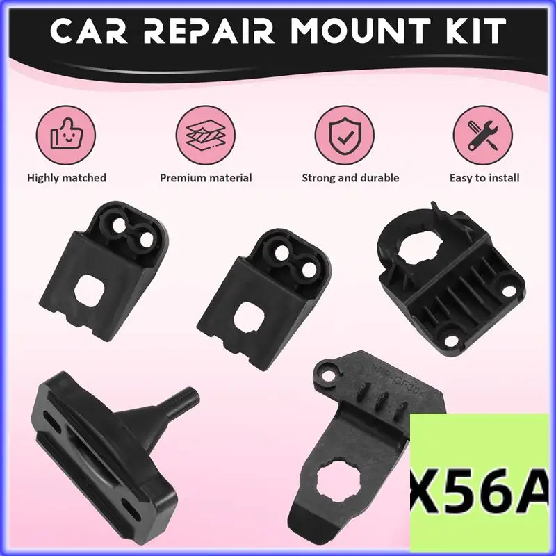 

QB-Front Side Headlight Repair Bracket Mount Kits 63119477976 For BMW 5 Series X5 X6 G05 G06 2018-2021 Fixed Claw Bracket