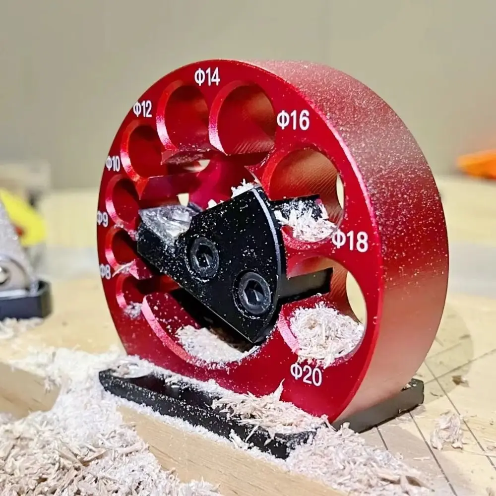 

Wear Resistant Dowel Maker Jig Portable High Hardness Dowel Plate Durable Aluminum Alloy Electric Drill Milling Dowel Carpenter