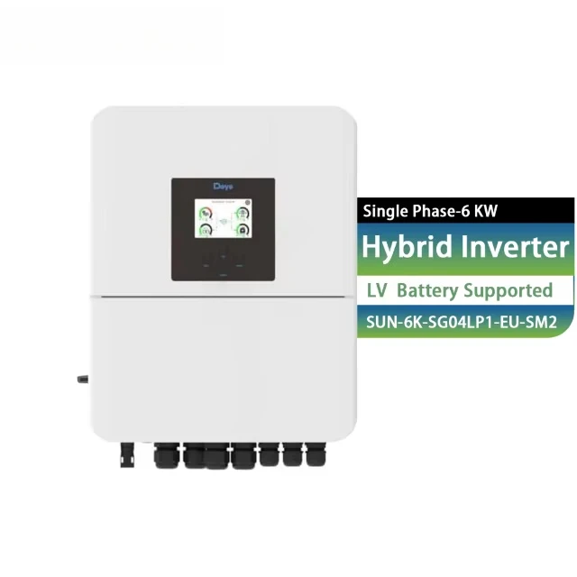 

SUN 6K-SG04LP1-EU-SM2 Single-Phase Hybrid Solar Inverter with 6KW Capacity Energy Storage for Low Voltage Battery