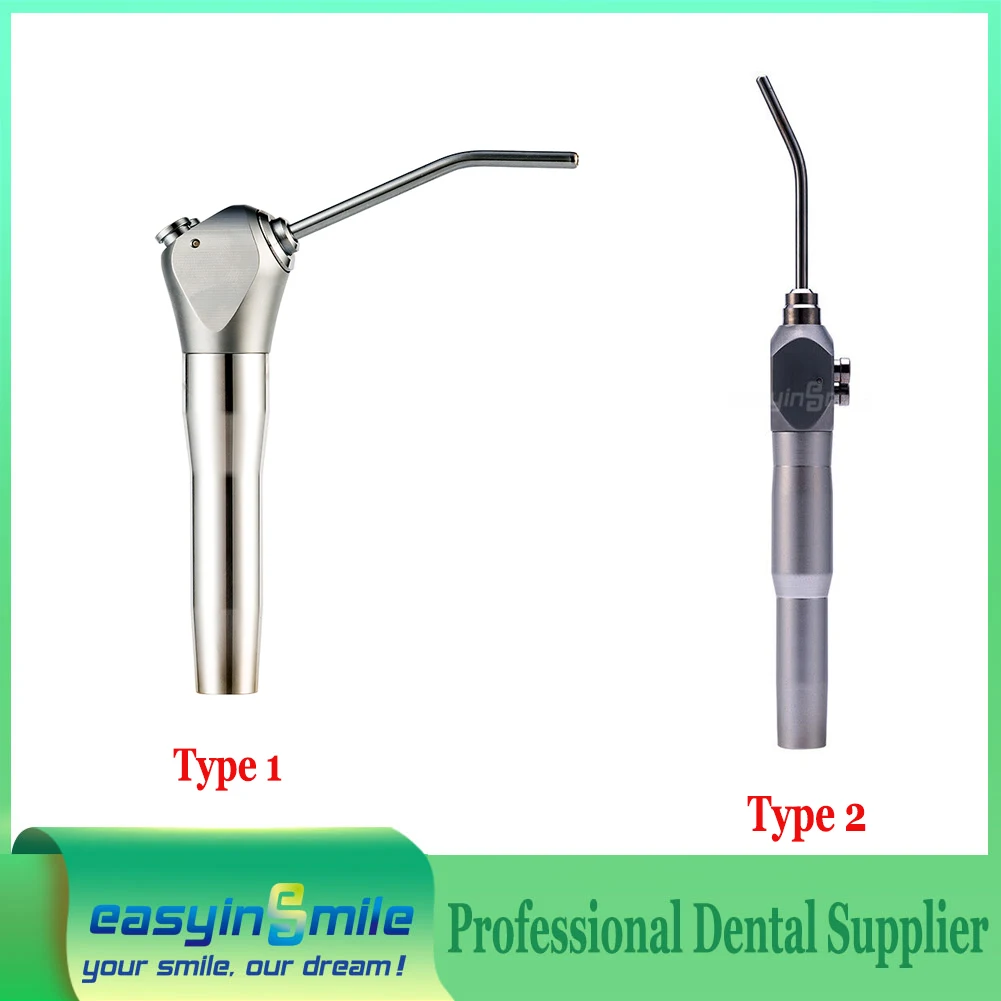 

Dental Air Water Syringe 3 Way Spray Triple Handpiece Way/2 Nozzles Tips Tubes