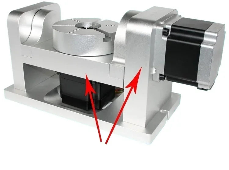 Five Axis CNC Indexing Unit Industrial Cam Gearbox Harmonic Reduction Box For Precision Machining