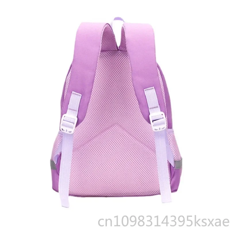 Disney Kawaii Lotso Backpack for Girl School Bag Large Capacity Durable Oxford Fabric Top Quality Luxury Designer Bag