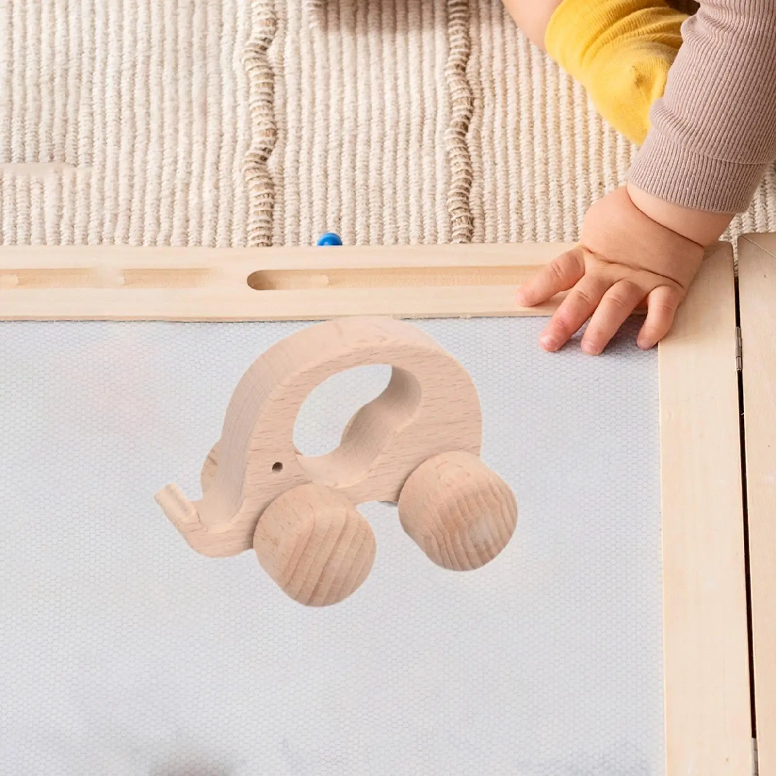 ของเล่นรถยนต์ไม้เป็นมิตรกับสิ่งแวดล้อม 2 ชิ้นสำหรับเด็กวัยหัดเดิน - เสริมสร้างทักษะการเคลื่อนไหวและความคิดสร้างสรรค์