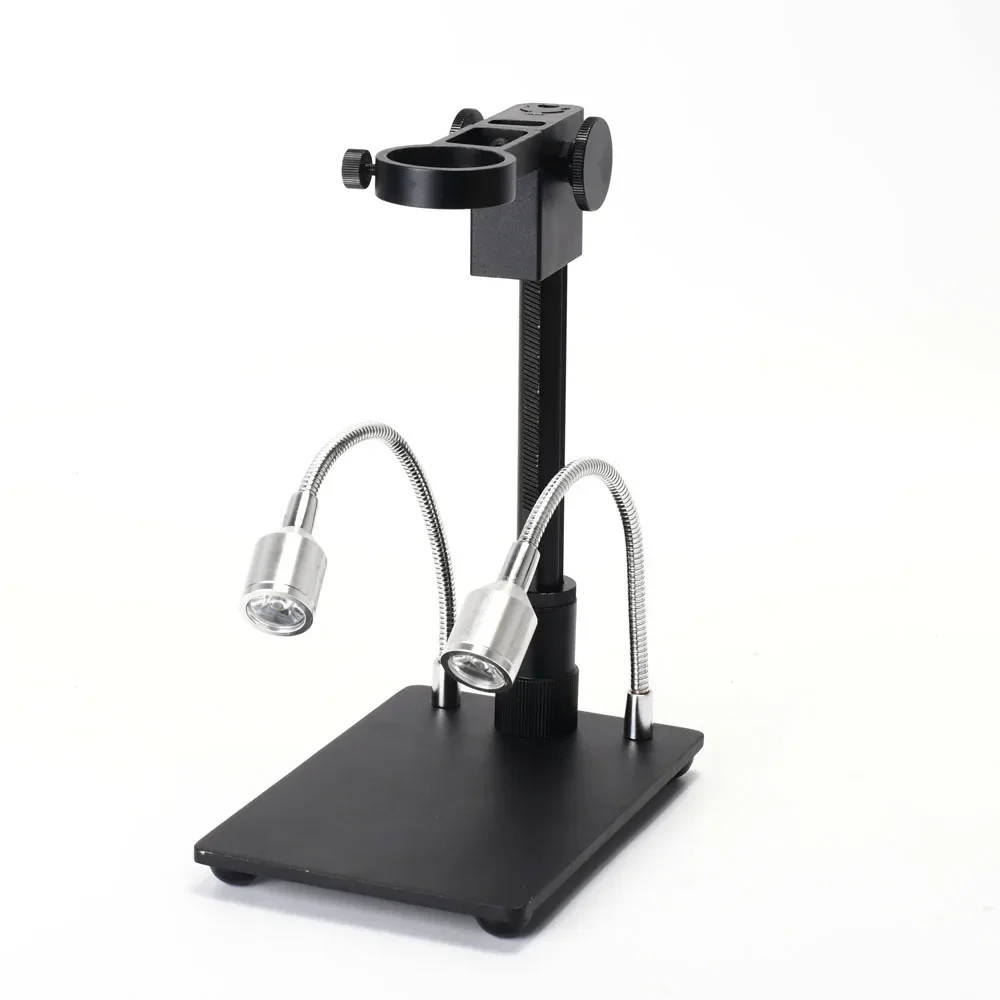 USB industrial Camera Stand portable Aluminum Alloy Arm Bracket Table with LED Light For Phone  Repair Soldering