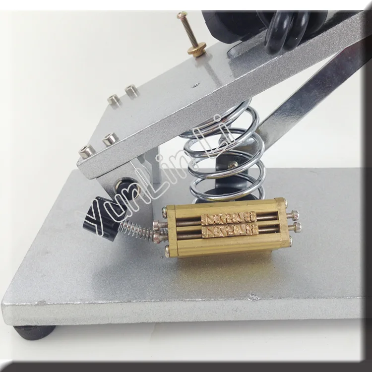 

Heat Ribbon Printer Date Coding Machine Color Hot Printing Machine 220V/110V Film Bag Date Printer ZY-RM5-C