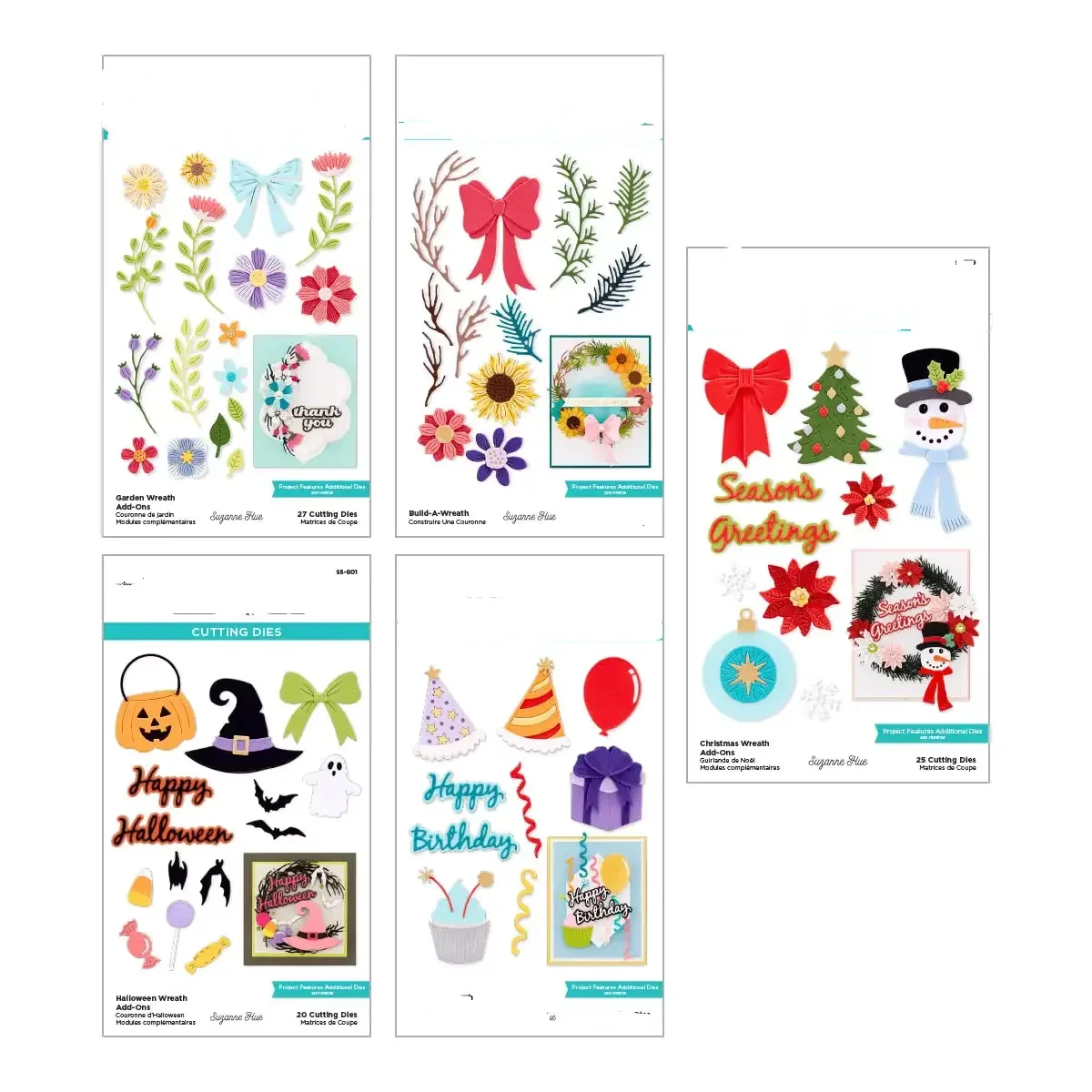 

Birthday Halloween Christmas Garden Wreaths Metal Ctting Dies Collection for DIY Making Card Scrapbook Embossed Template 2025