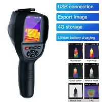 GW256 New Handheld Thermometer Infrared Thermal Imager HD Digital Thermograph Camera New In 2024 Floor Wall Heating Pipe Tester