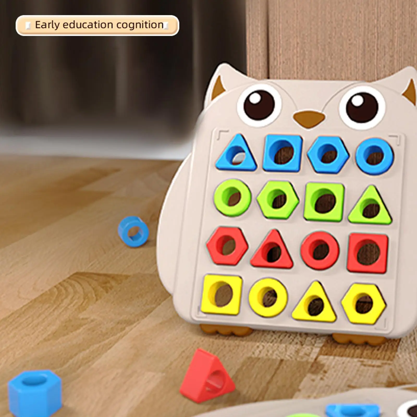 

Shape Matching Game Creative Geometric Shape Matching Board Game for Kids