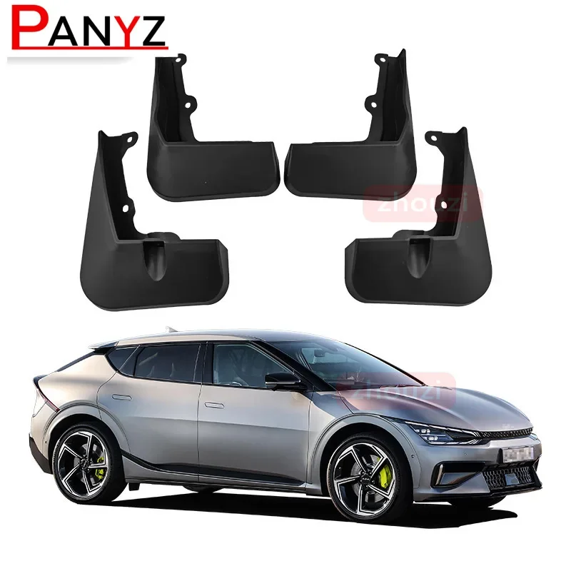 MudFlaps For KIA EV6 GT 2023 Mudguards Mud Flaps Splash Guards Front Rear Wheels Fender Car Accessories 4Pcs