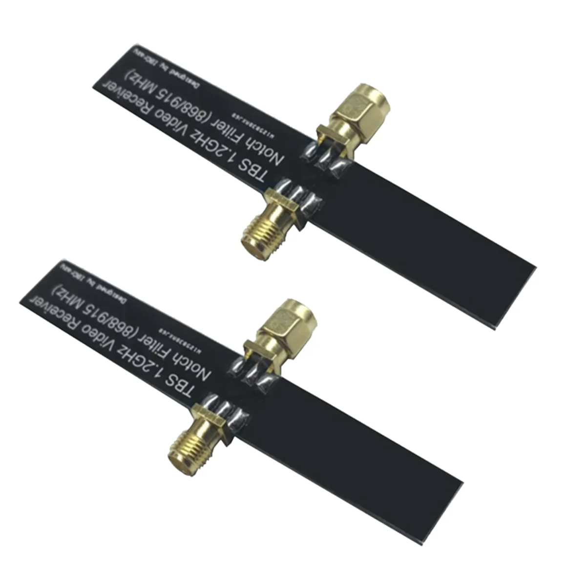 2PCS Filter for TBS 868/915 Mhz 1.2Ghz Video Receiver Notch Filter FPV 1.3G VTX VRX Notch Filter