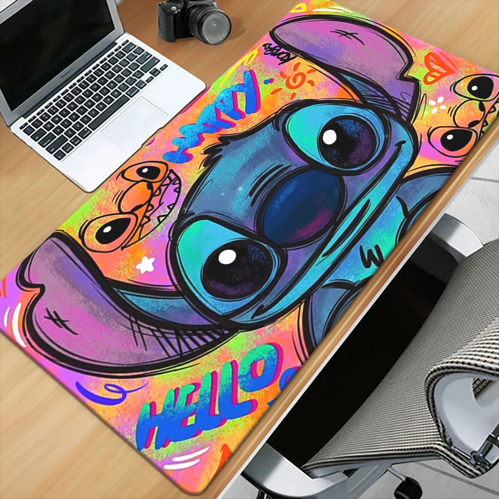 Stitch Mouse Pad Keyboard Gaming Accessories Mouse Mats Game Office Computer PC Gamer Laptop Desk Mat