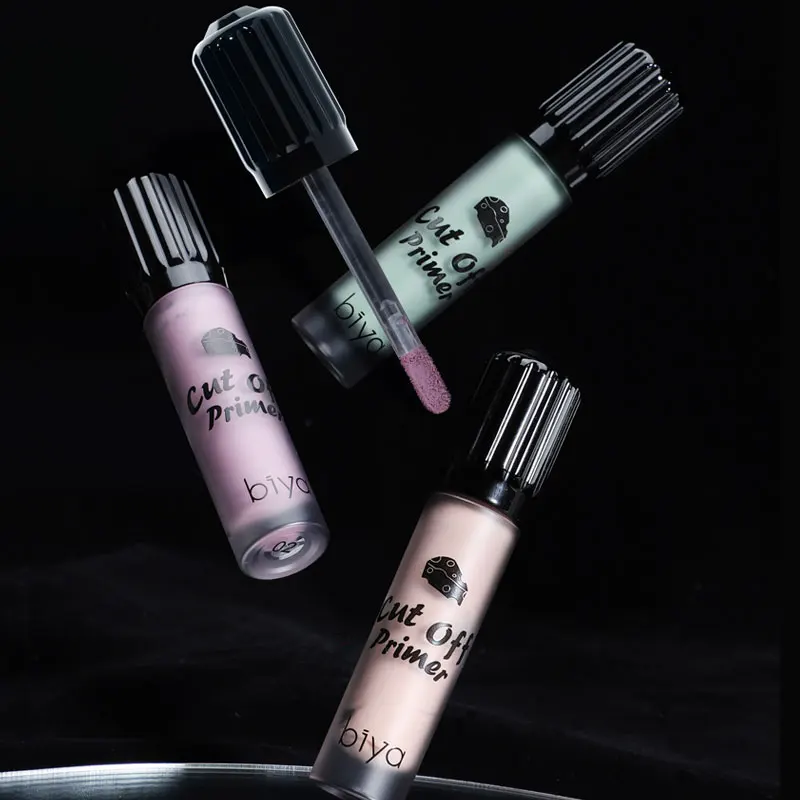 Biya สเตอริโอ Cut-Off 4สี Liquid อายแชโดว์ Soft Mist Matte Waterproof Long-Lasting Shimmer อายแชโดว์แต่งหน้า Eye accessorices