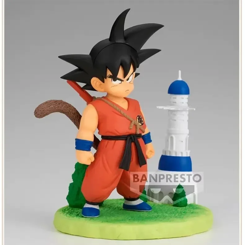 Bandai BANPRESTO Dragon Ball History Box 4Son Goku Childhood Anime Character Game Model Toy Desktop Ornaments Hand-made Gift