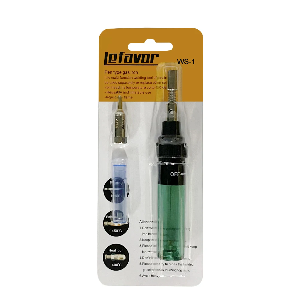 1300 Celsius Butane Gas Welding Soldering Iron Kit Set Welding Pen Gas Soldering Iron Cordless Butane Tip Tool