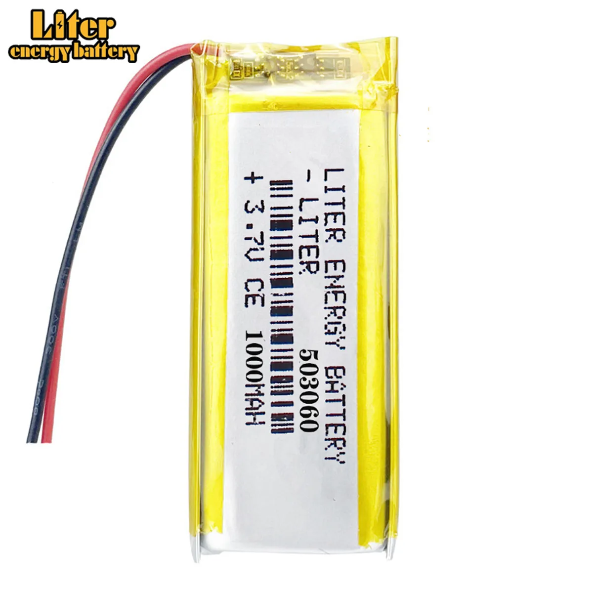 Liter energy battery 3.7V polymer lithium battery 503060 053060 MP5 GPS MP4 wireless telephone 1000MAH