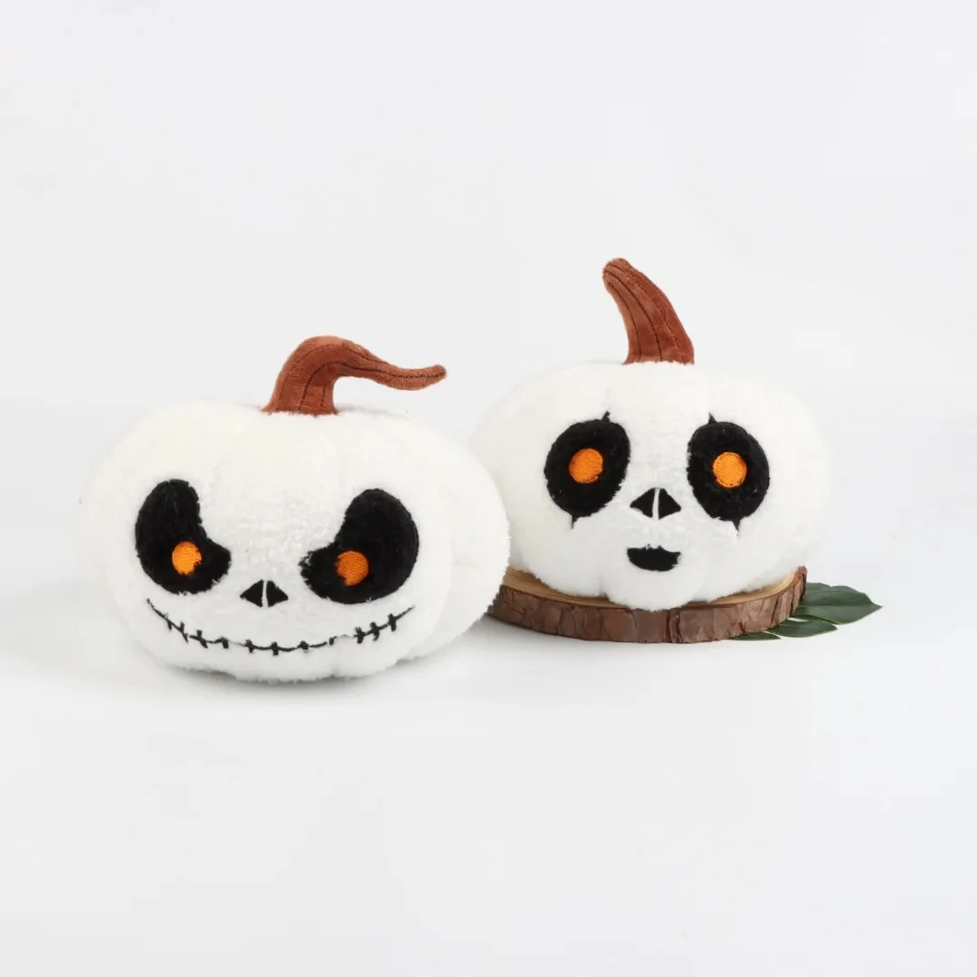 Halloween Pumpkin Plush Toy Skull Pumpkin Pillow Funny Toy Dolls Boys and Girls Companion Toy Halloween Gifts Kids Home Decor